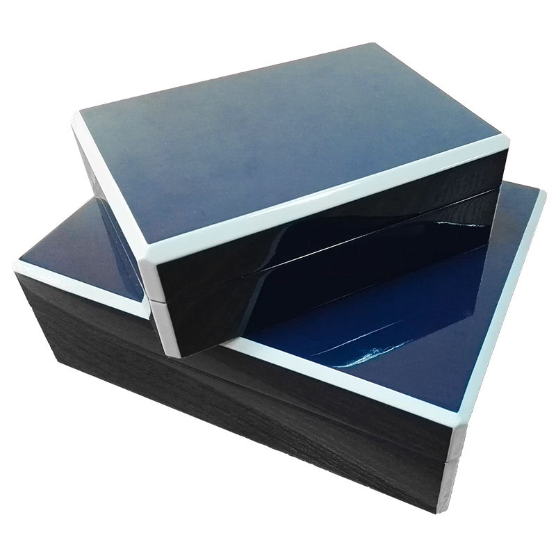 Wooden Jewelry Box with Moveable Tray